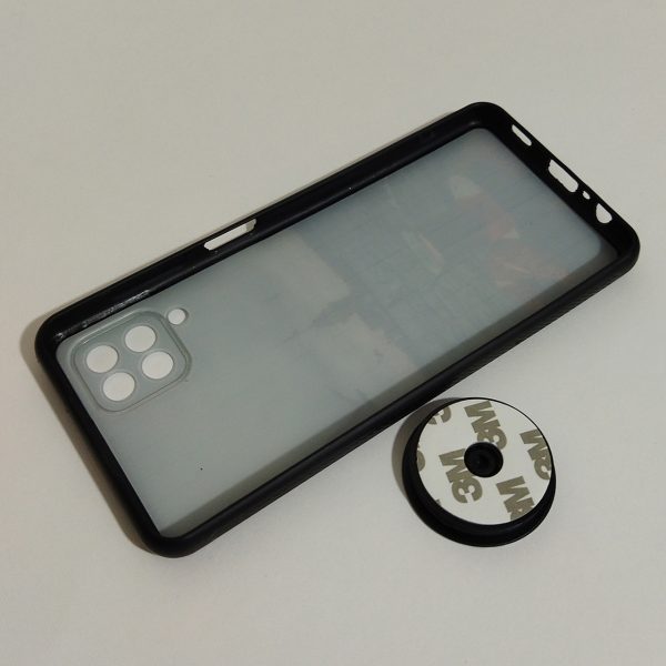 کاور کد 1743 مناسب برای گوشی موبایل سامسونگ A12 به همراه پایه نگهدارنده