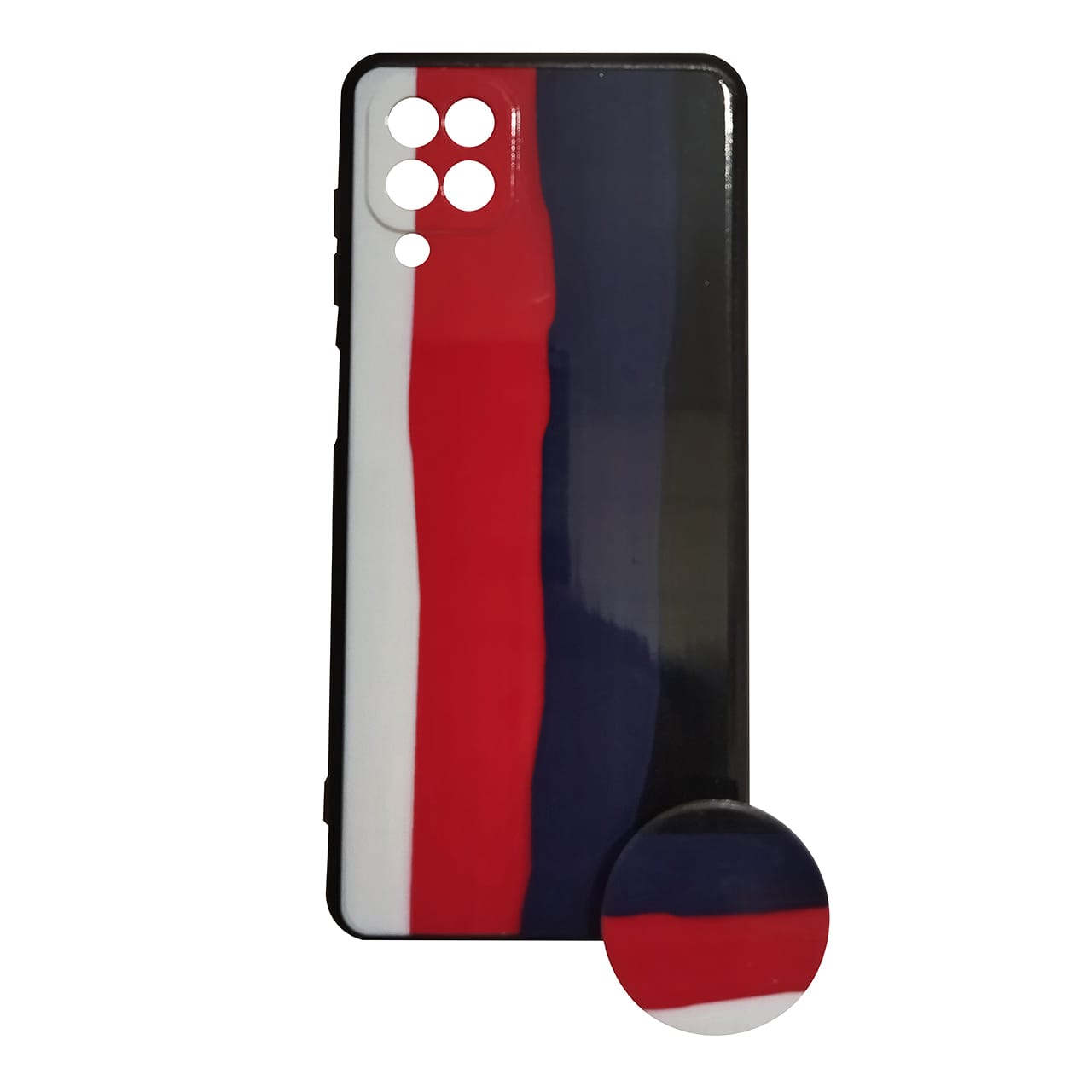 کاور کد 1762 مناسب برای گوشی موبایل سامسونگ A12 به همراه پایه نگهدارنده-فروشگاه اینترنتی دارلین