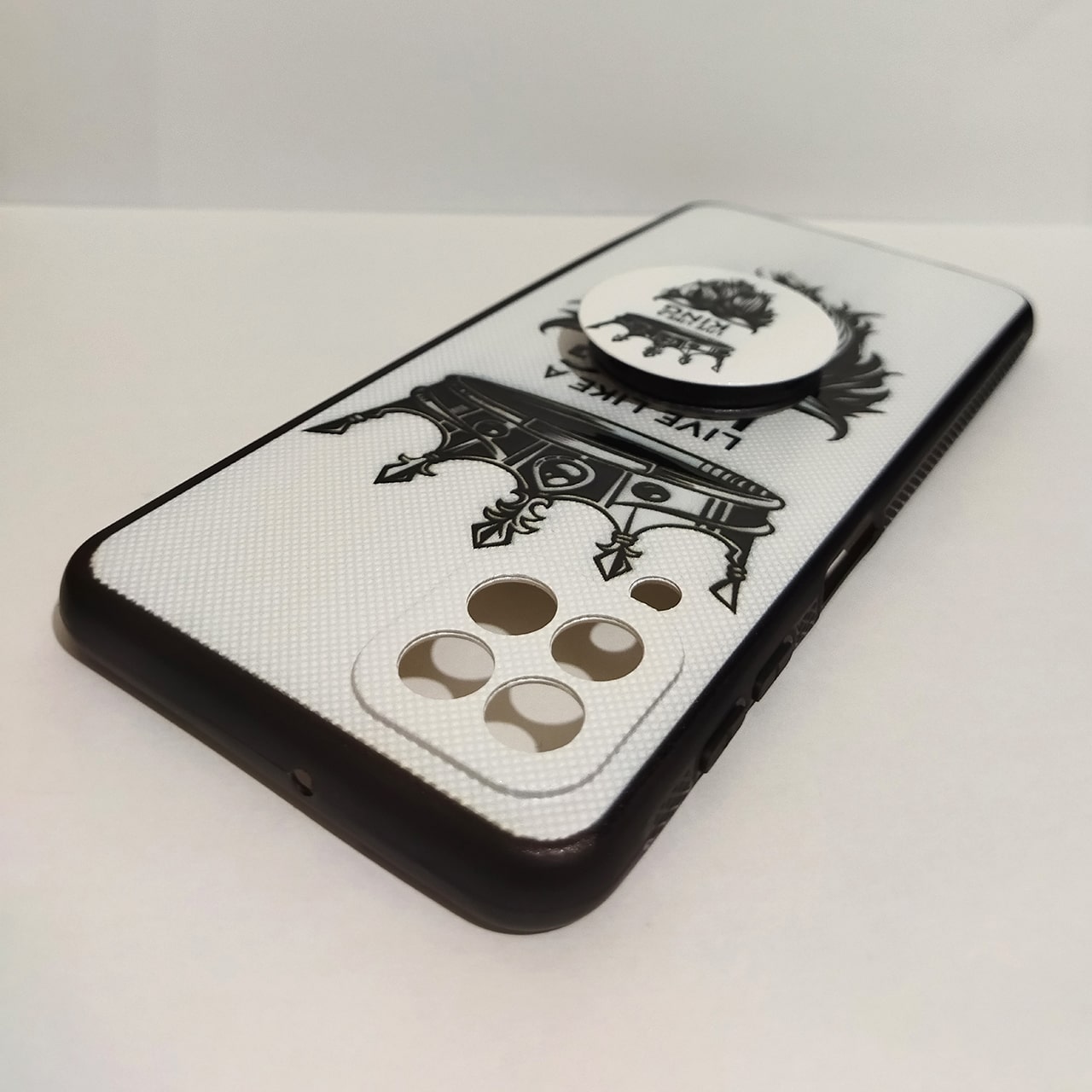 کاور کد 1829 مناسب برای گوشی موبایل سامسونگ A22 به همراه پایه نگهدارنده-فروشگاه اینترنتی دارلین