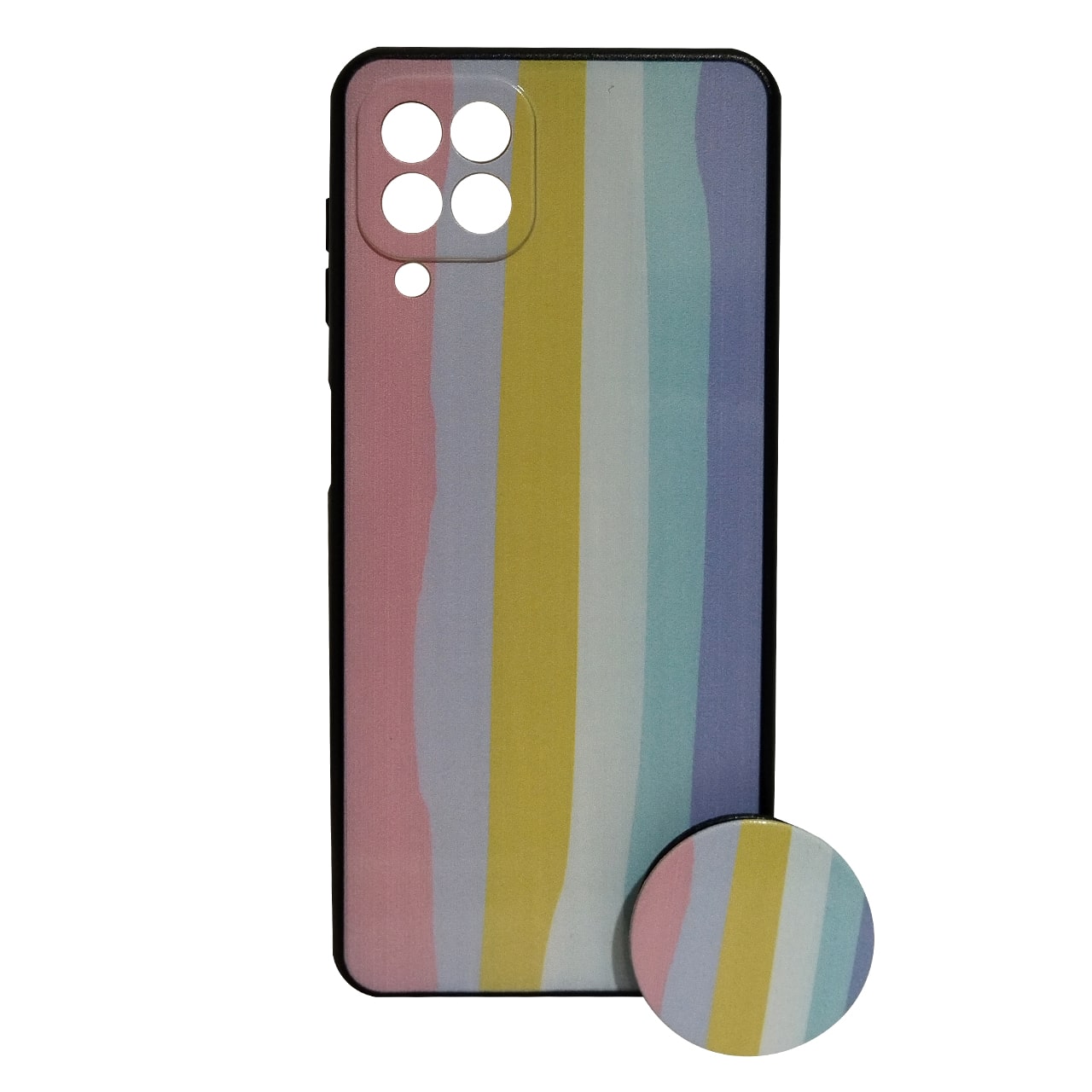 کاور کد 1838 مناسب برای گوشی موبایل سامسونگ A22 به همراه پایه نگهدارنده-فروشگاه اینترنتی دارلین