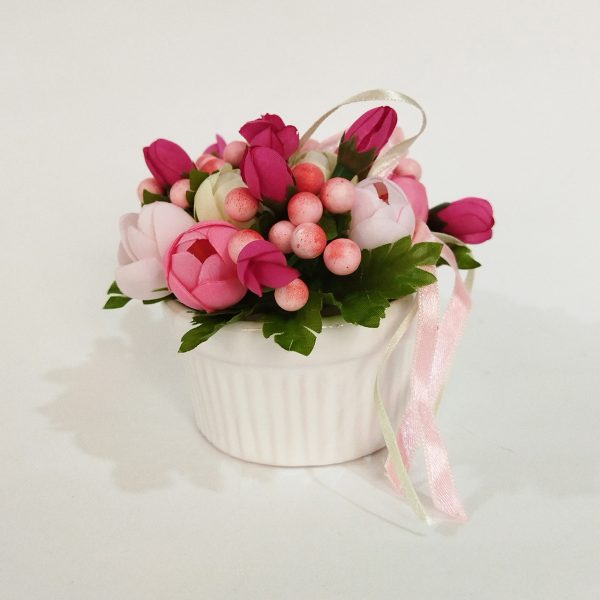گلدان به همراه گل مصنوعی کد 20451-فروشگاه اینترنتی دارلین