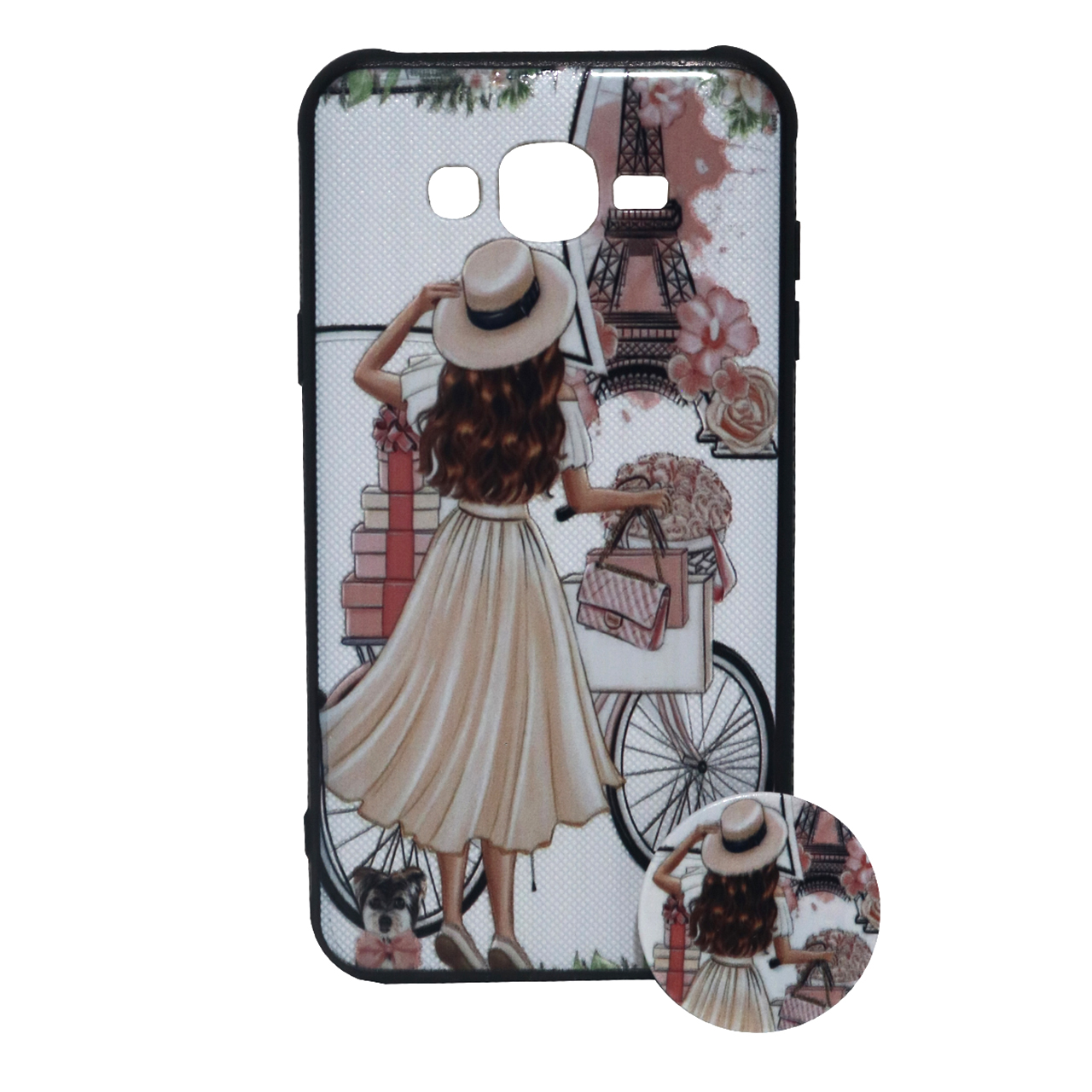 کاور کد 3622 مناسب برای گوشی موبایل سامسونگ J7 2015 به همراه پایه نگهدارنده-فروشگاه اینترنتی دارلین