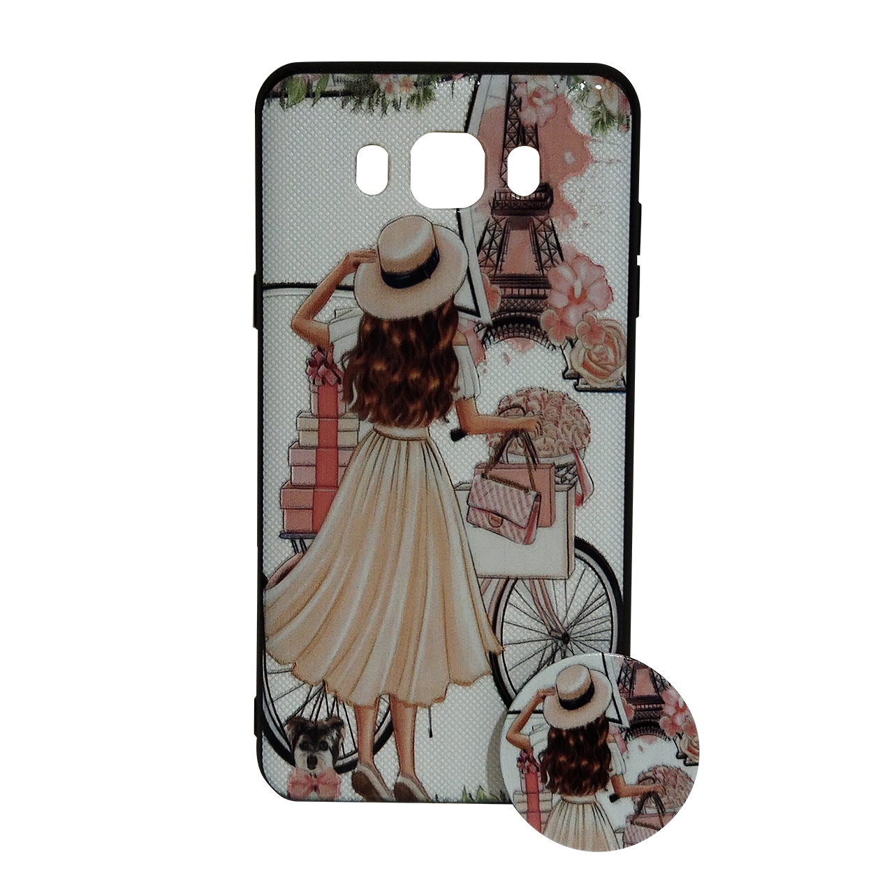 کاور کد 4025 مناسب برای گوشی موبایل سامسونگ J710 به همراه پایه نگهدارنده-فروشگاه اینترنتی دارلین