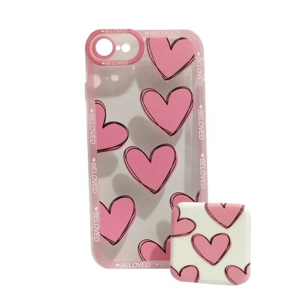 کاور کد 7406 مناسب برای گوشی موبایل آیفون  IPhone SE2  iPhone 7/8 به همراه پایه نگهدارنده-فروشگاه اینترنتی دارلین