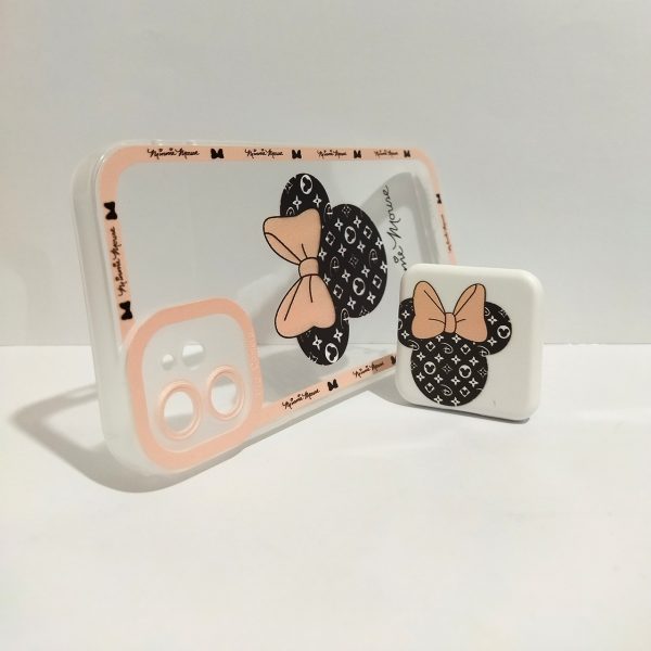 کاور کد 7606 مناسب برای گوشی موبایل آیفون iPhone 11 به همراه پایه نگهدارنده-فروشگاه اینترنتی دارلین