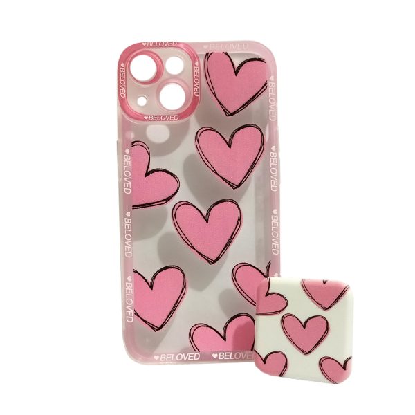 کاور کد 8001 مناسب برای گوشی موبایل آیفون iPhone 13/14 به همراه پایه نگهدارنده-فروشگاه اینترنتی دارلین