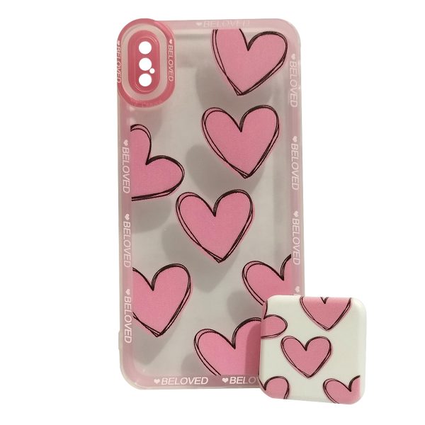 کاور کد 8303 مناسب برای گوشی موبایل اپل iPhone XS MAX به همراه پایه نگهدارنده-فروشگاه اینترنتی دارلین