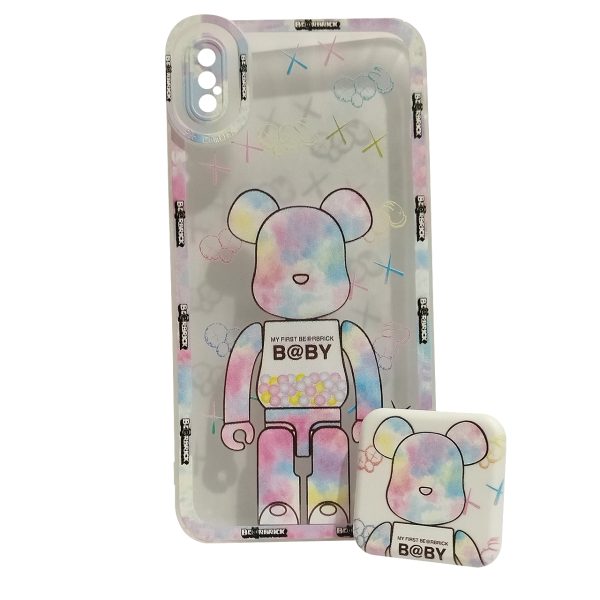 کاور کد 8304 مناسب برای گوشی موبایل اپل iPhone XS MAX به همراه پایه نگهدارنده-فروشگاه اینترنتی دارلین