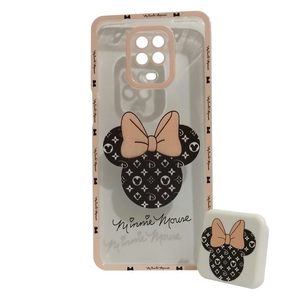 کاور کد 9104 مناسب برای گوشی موبایل شیائومی Redmi Note 9s به همراه پایه نگهدارنده-فروشگاه اینترنتی دارلین