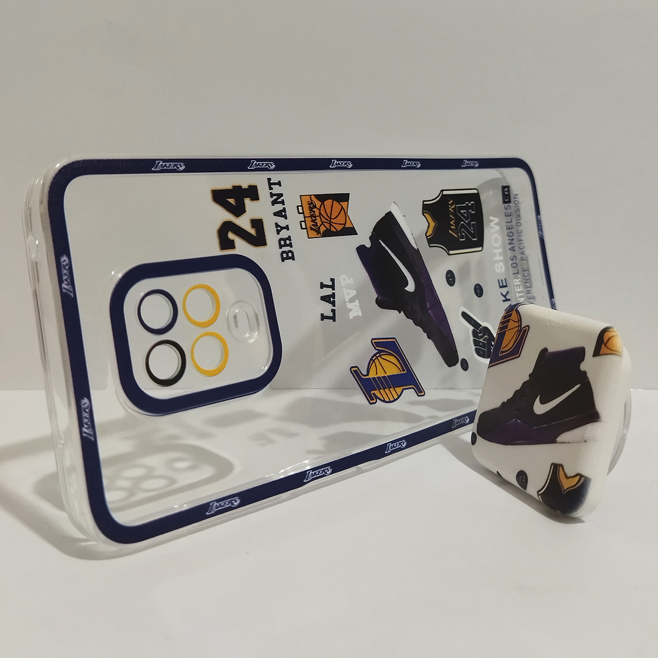 کاور کد 9105 مناسب برای گوشی موبایل شیائومی Redmi Note 9s به همراه پایه نگهدارنده-فروشگاه اینترنتی دارلین