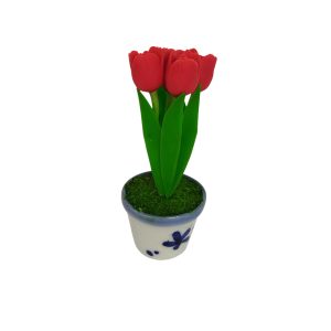 گلدان به همراه گل مصنوعی کد 94021
