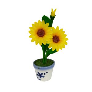 گلدان به همراه گل مصنوعی کد 940212-فروشگاه اینترنتی دارلین
