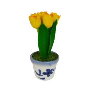گلدان به همراه گل مصنوعی کد 940214-فروشگاه اینترنتی دارلین