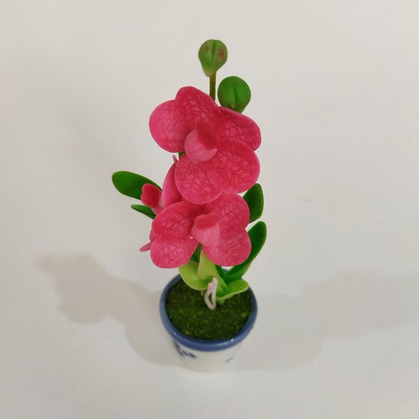 گلدان به همراه گل مصنوعی کد 94022