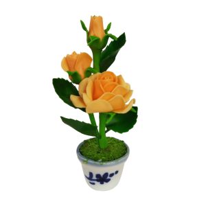 گلدان به همراه گل مصنوعی کد 940226-فروشگاه اینترنتی دارلین