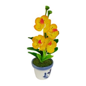گلدان به همراه گل مصنوعی کد 940229-فروشگاه اینترنتی دارلین