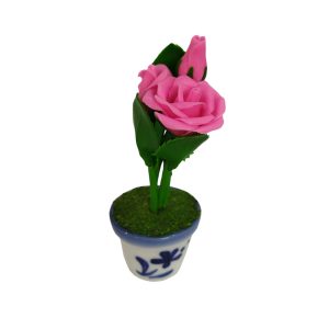 گلدان به همراه گل مصنوعی کد 94023-فروشگاه اینترنتی دارلین