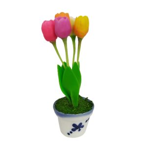 گلدان به همراه گل مصنوعی کد 940232-فروشگاه اینترنتی دارلین