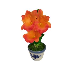 گلدان به همراه گل مصنوعی کد 94025-فروشگاه اینترنتی دارلین