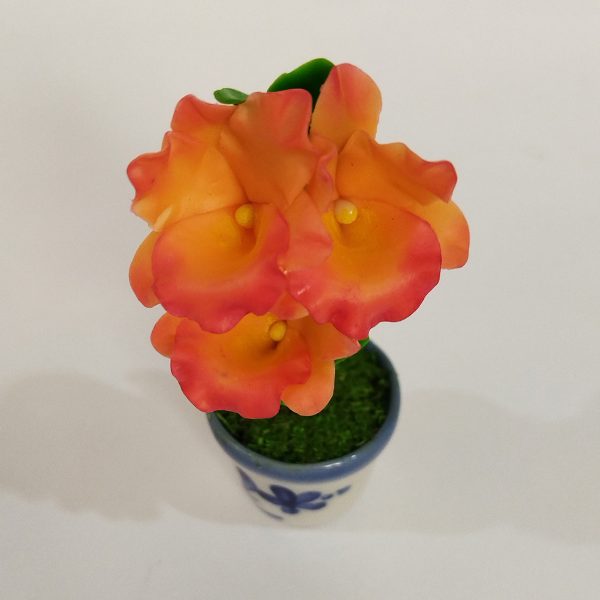 گلدان به همراه گل مصنوعی کد 94025