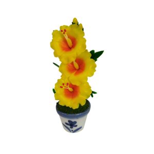 گلدان به همراه گل مصنوعی کد 94028