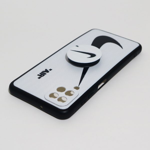 کاور کد 17018 مناسب برای گوشی موبایل سامسونگ A12 به همراه پایه نگهدارنده