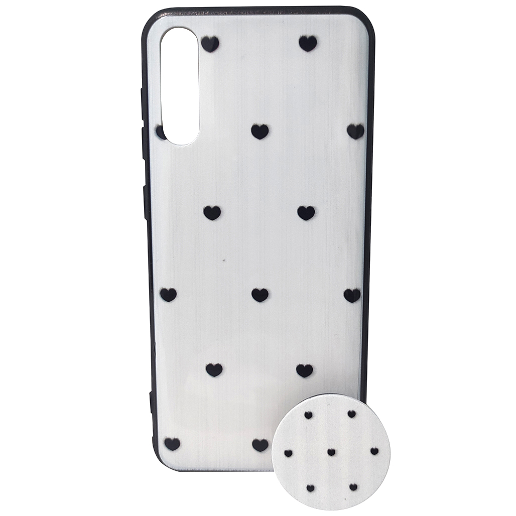قاب گوشی سامسونگ Galaxy A30s کد 6006 پاپ سوکت دار طرح قلب