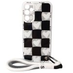 کاور کد 1116 مناسب برای گوشی موبایل مدل بنددار سامسونگ Galaxy A24 طرح شطرنجی قلبی-فروشگاه اینترنتی دارلین