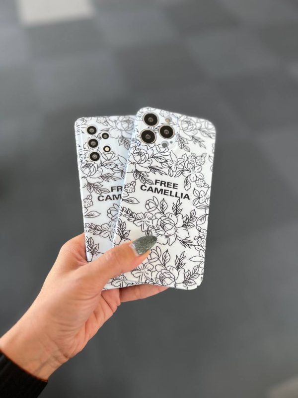 کاور کد 1226 مناسب برای گوشی موبایل سامسونگ Galaxy A53 طرح گل کاملیا-فروشگاه اینترنتی دارلین
