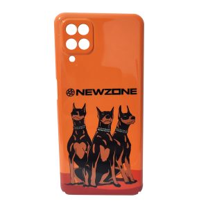 کاور کد 1239 مناسب برای گوشی موبایل سامسونگ Galaxy A12 طرح سگ های دوبرمن