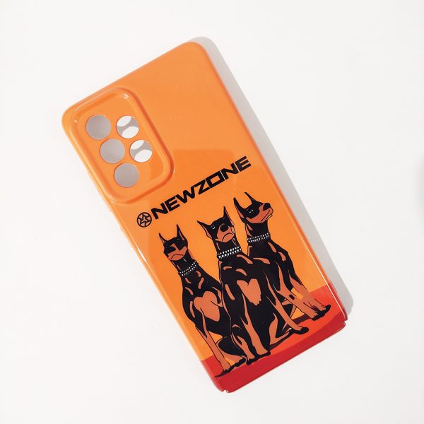 کاور کد 1242 مناسب برای گوشی موبایل سامسونگ Galaxy A52/A52s طرح سگ های دوبرمن