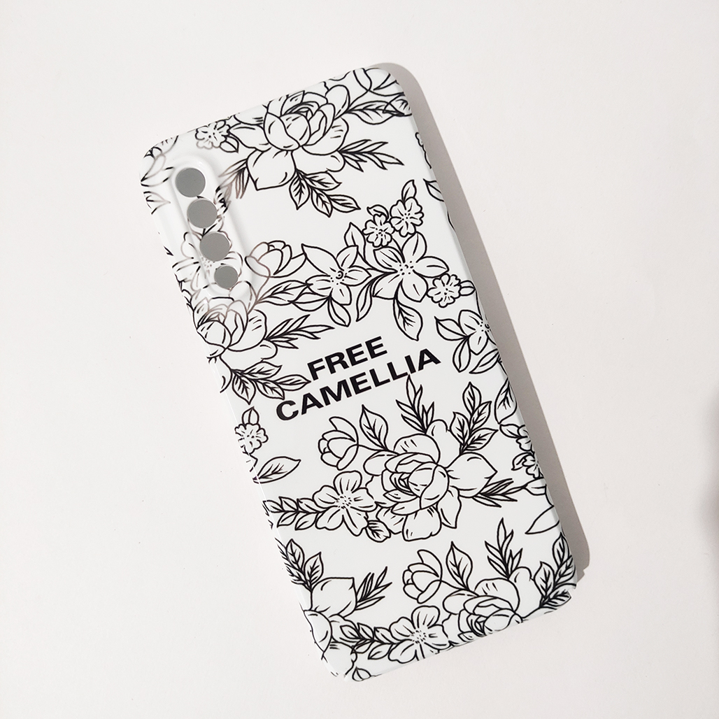 کاور کد 1288 مناسب برای گوشی موبایل سامسونگ Galaxy A50 5G طرح گل کاملیا-فروشگاه اینترنتی دارلین