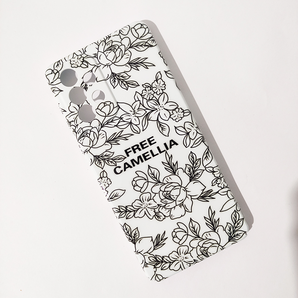 کاور کد 1312 مناسب برای گوشی موبایل سامسونگ Galaxy A73 طرح گل کاملیا-فروشگاه اینترنتی دارلین