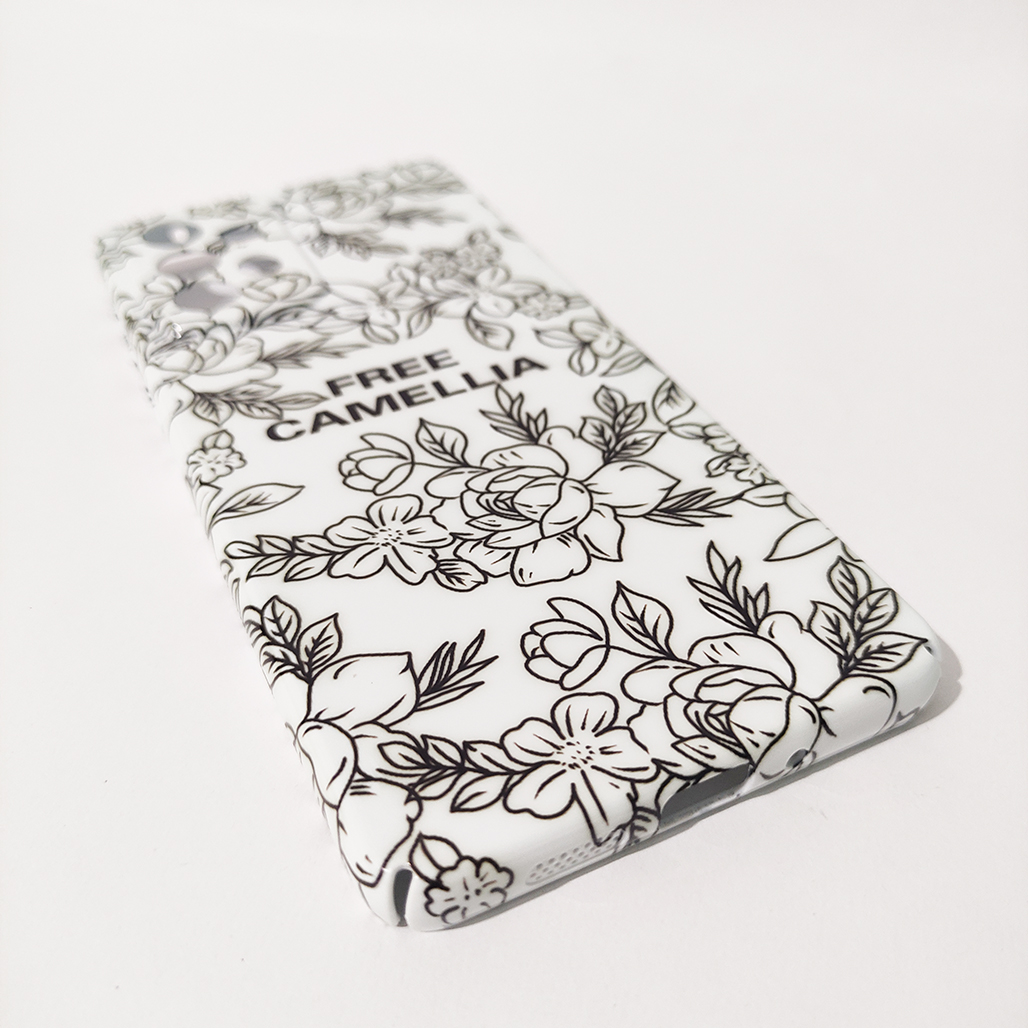 کاور کد 1312 مناسب برای گوشی موبایل سامسونگ Galaxy A73 طرح گل کاملیا-فروشگاه اینترنتی دارلین