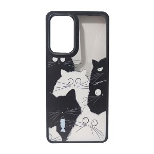 کاور کد 1357 مناسب برای گوشی موبایل سامسونگ Galaxy A73 طرح گربه-فروشگاه اینترنتی دارلین