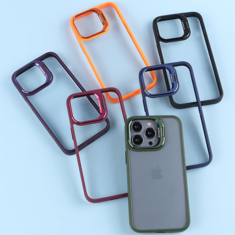 کاور کد 1538 مناسب برای گوشی موبایل اپل iPhone 13 Pro Max استند شو به همراه محافظ لنز-فروشگاه اینترنتی دارلین