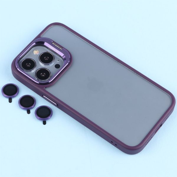 کاور کد 1536 مناسب برای گوشی موبایل اپل iPhone 11 Pro Max استند شو به همراه محافظ لنز