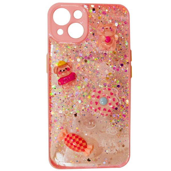 کاور کد 1519 مناسب برای گوشی موبایل اپل iPhone 13 طرح عروسکی پاستیلی-فروشگاه اینترنتی دارلین