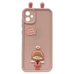 قاب گوشی سامسونگ Galaxy A05 سیلیکونی کد 1627 طرح دختر-فروشگاه اینترنتی دارلین