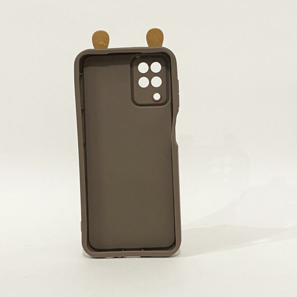 قاب گوشی سامسونگ Galaxy A12 سیلیکونی کد 1650 طرح خرس