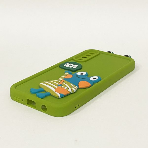 قاب گوشی سامسونگ Galaxy A50 سیلیکونی کد 1705 طرح قورباغه-فروشگاه اینترنتی دارلین