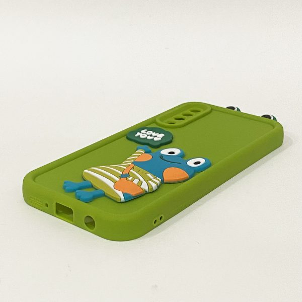 قاب گوشی سامسونگ Galaxy A50 سیلیکونی کد 1705 طرح قورباغه-فروشگاه اینترنتی دارلین