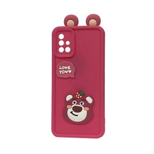 قاب گوشی سامسونگ Galaxy A51 4G سیلیکونی کد 1709 طرح خرس-فروشگاه اینترنتی دارلین
