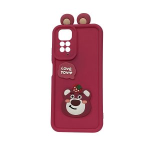 قاب گوشی شیائومی Redmi Note 11 4G سیلیکونی کد 1580 طرح خرس-فروشگاه اینترنتی دارلین