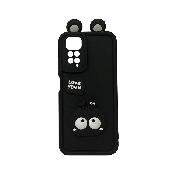 قاب گوشی شیائومی Redmi Note 11 4G سیلیکونی کد 1582 طرح میکروب هپل-فروشگاه اینترنتی دارلین