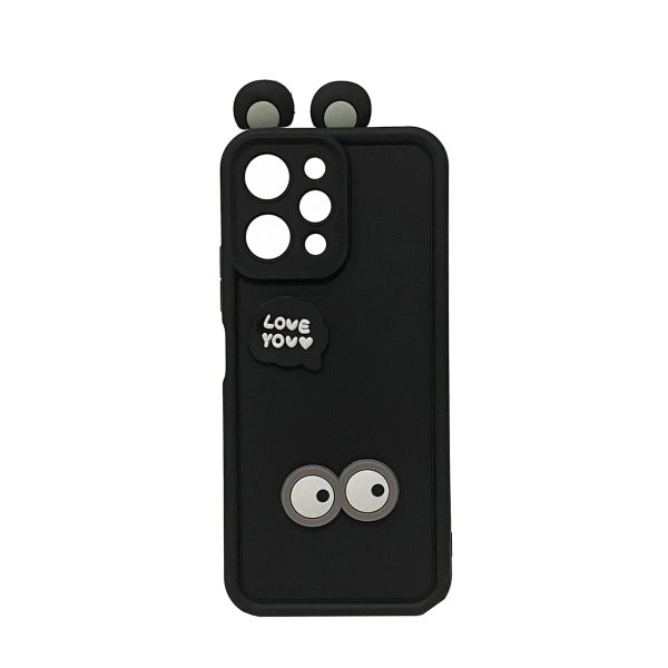 قاب گوشی شیائومی Redmi 12 4G سیلیکونی کد 1594 طرح چشم-فروشگاه اینترنتی دارلین