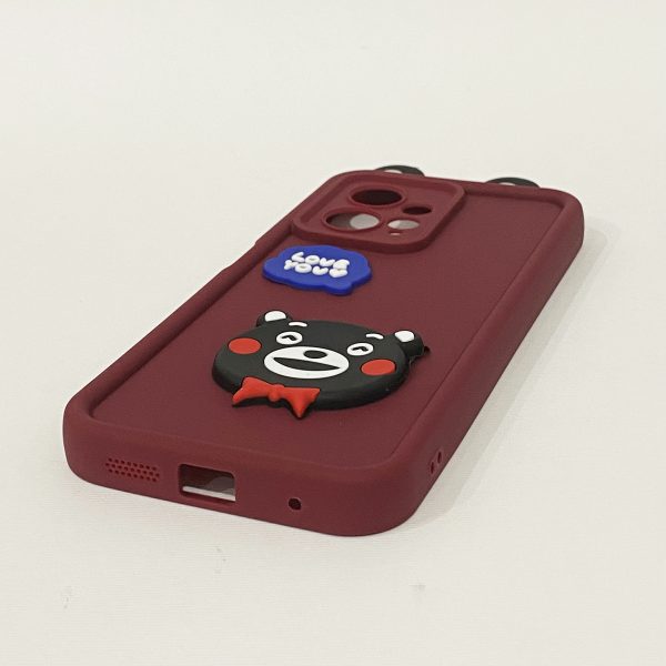 قاب گوشی شیائومی Redmi Note 12 4G سیلیکونی کد 1599 طرح خرس-فروشگاه اینترنتی دارلین