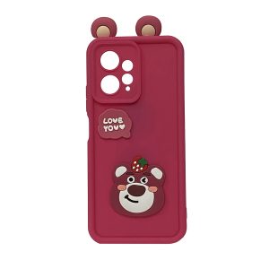 قاب گوشی شیائومی Redmi Note 12 4G سیلیکونی کد 1600 طرح خرس-فروشگاه اینترنتی دارلین