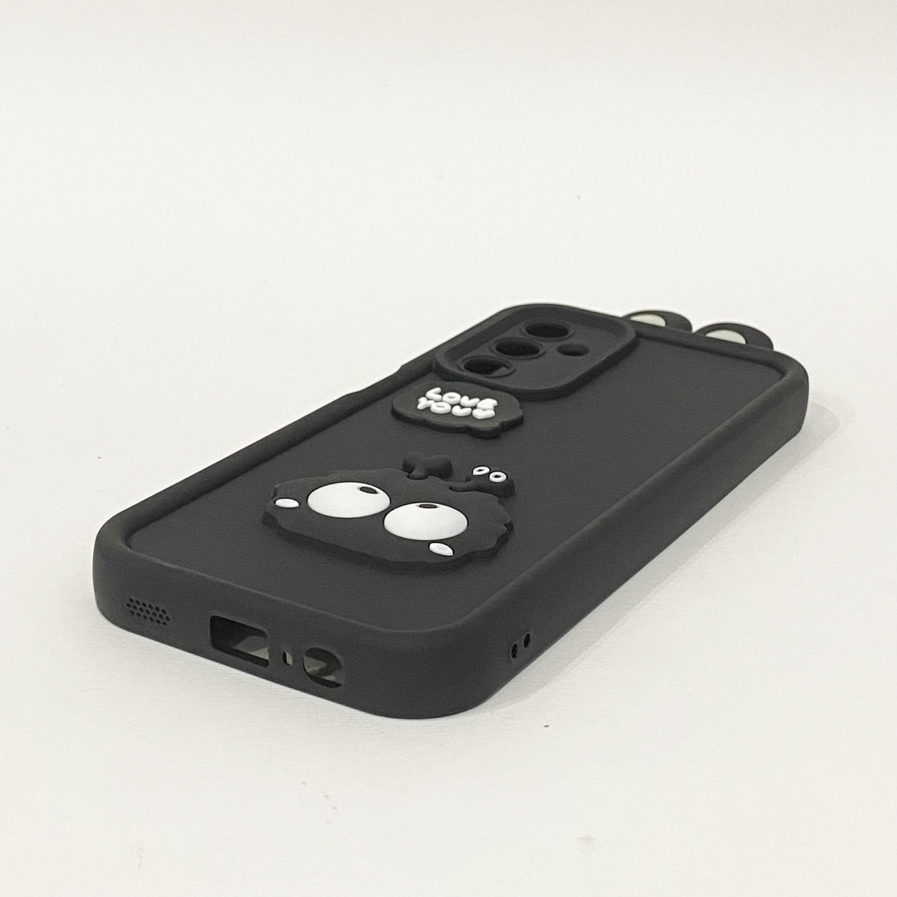 قاب گوشی سامسونگ S23 FE سیلیکونی کد 1791 طرح میکروب هپل-فروشگاه اینترنتی دارلین