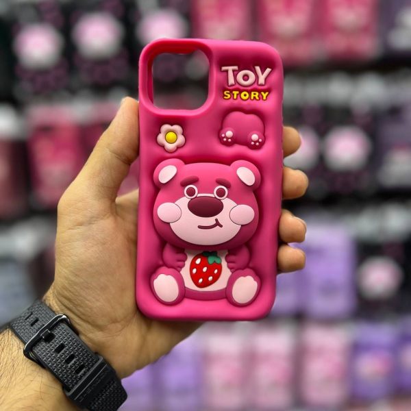 قاب سیلیکونی برجسته هولدردار-toy story